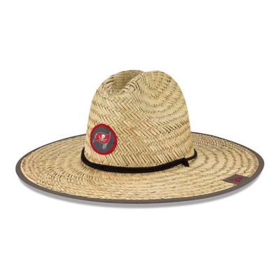 Sapca New Era Tampa Bay Buccaneers NFL Official NFL Training Straw Hat - Rosii